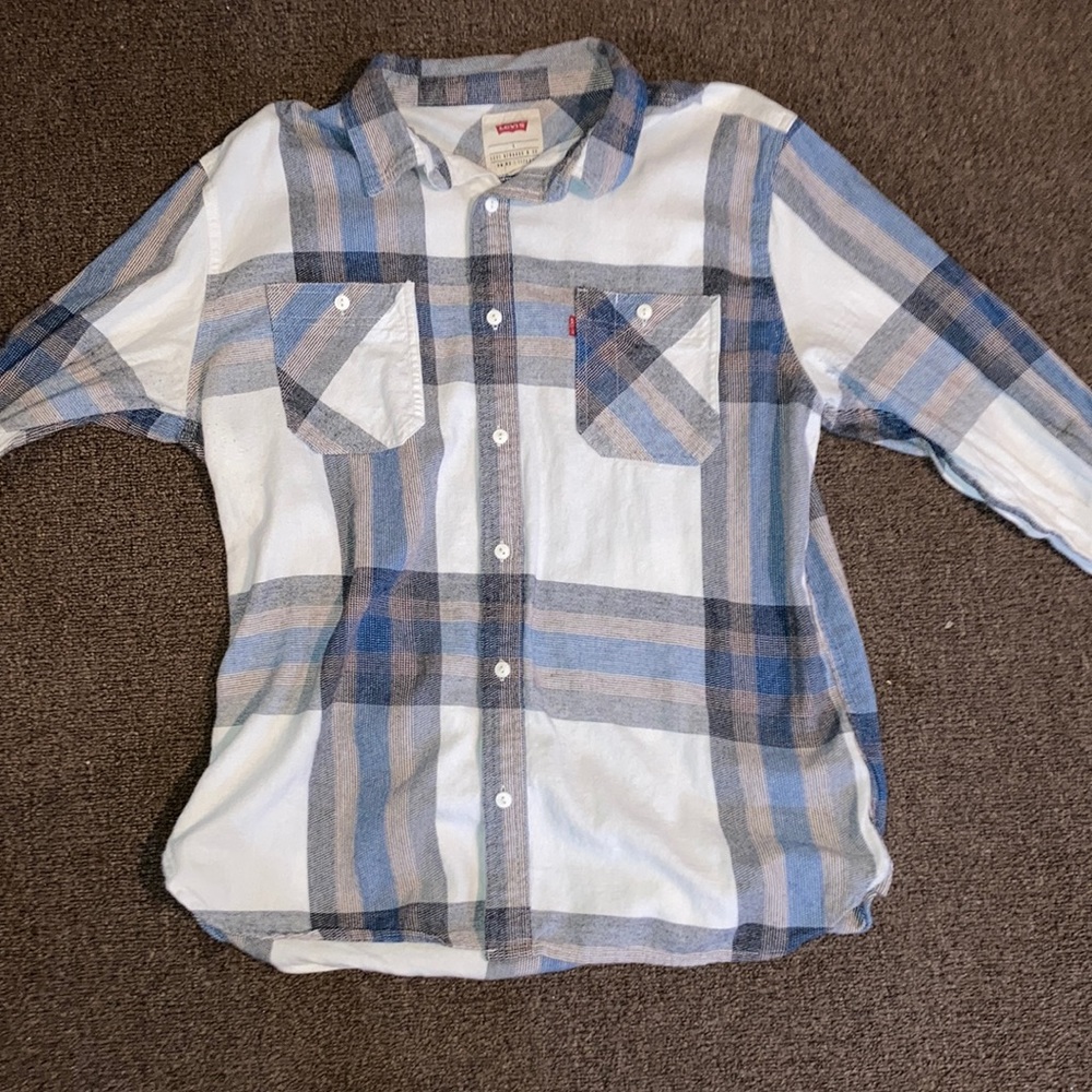Levi’s Plaid Button Shirt